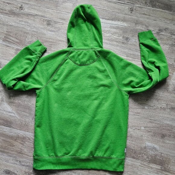 Vans X Skateistan Versa Hoodie Pullover Skate Sun Smiley Green Sweatshirt Small - Picture 7 of 14